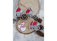 Stickdatei - Anhänger Weihnachtswichtel